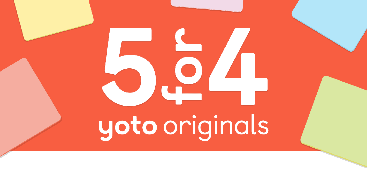 Shop our 5 for 4 sale on Yoto Originals in the Card Store