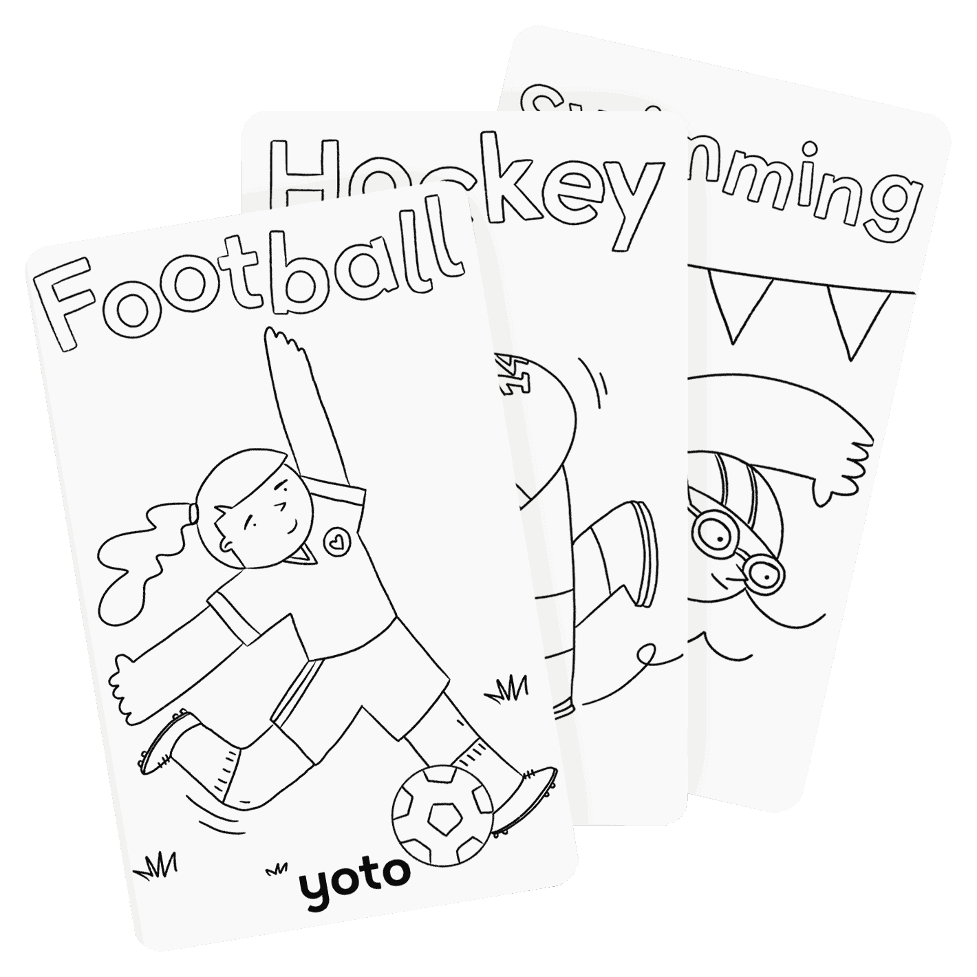 Print off a fun sports activity over on Yoto Space