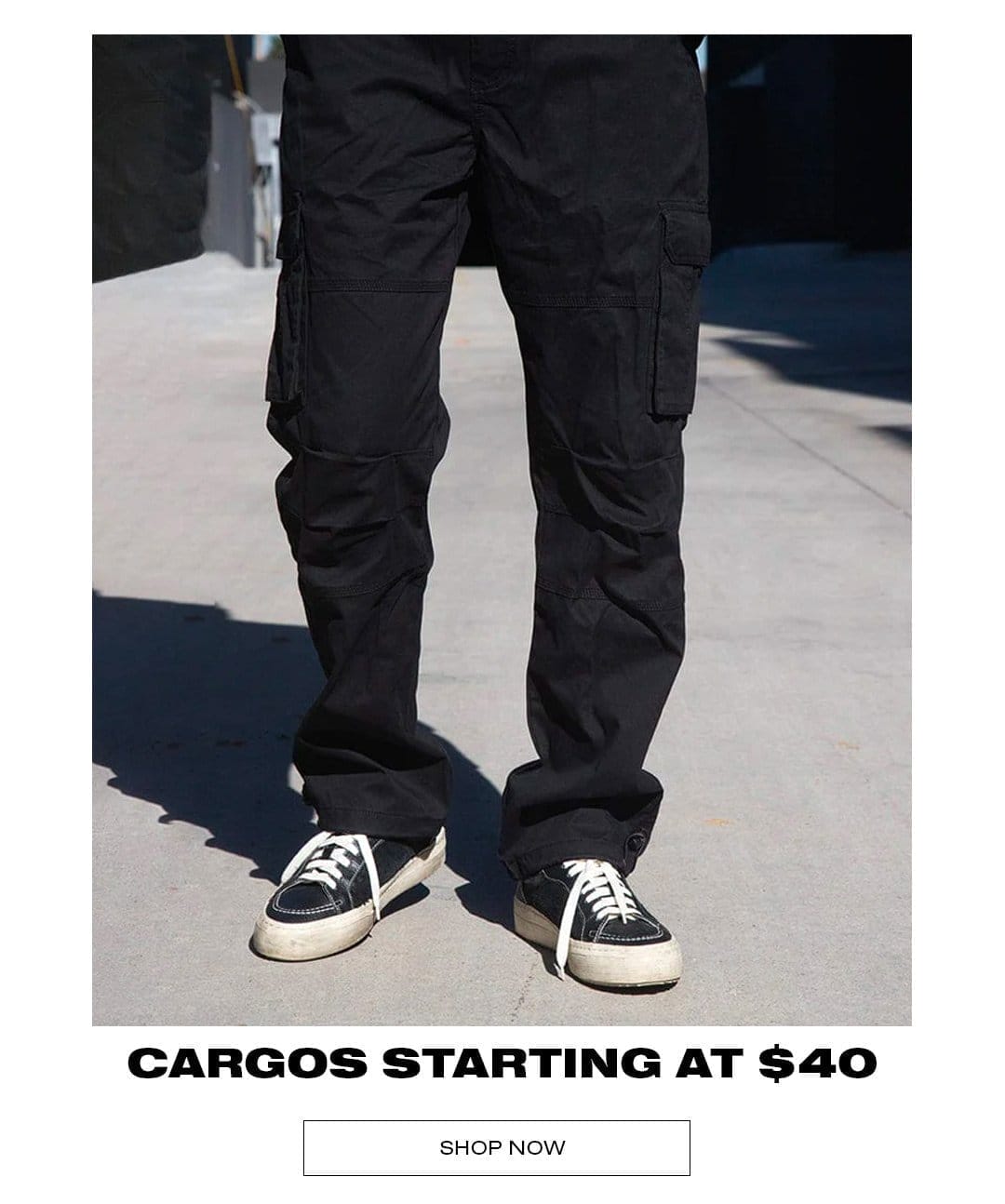 Cargos Starting at \\$40