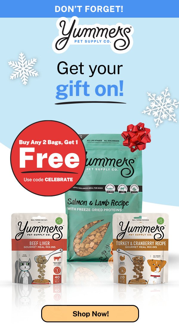 Get your gift on! Buy 2, get 1 free!