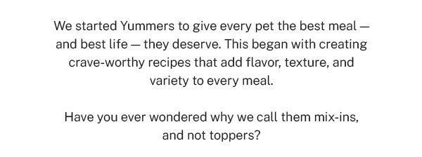 In our latest blog, we explain the differences between each and how our mix-ins can help your pet live their best life by your side.