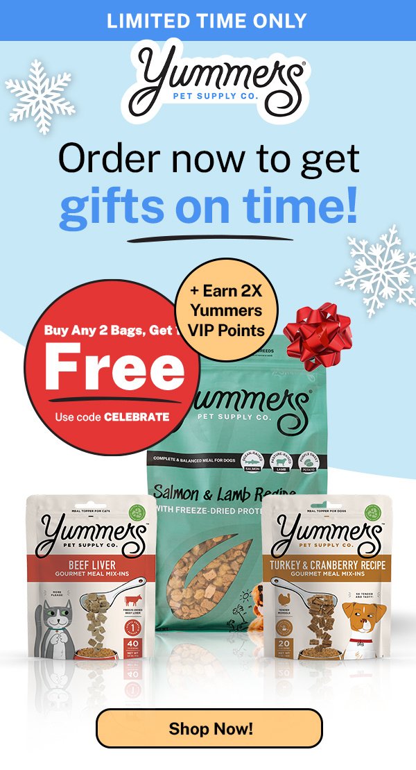 Get your gift on! Buy 2, get 1 free!