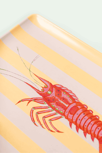 Large Lobster Melamine Picnic Tray