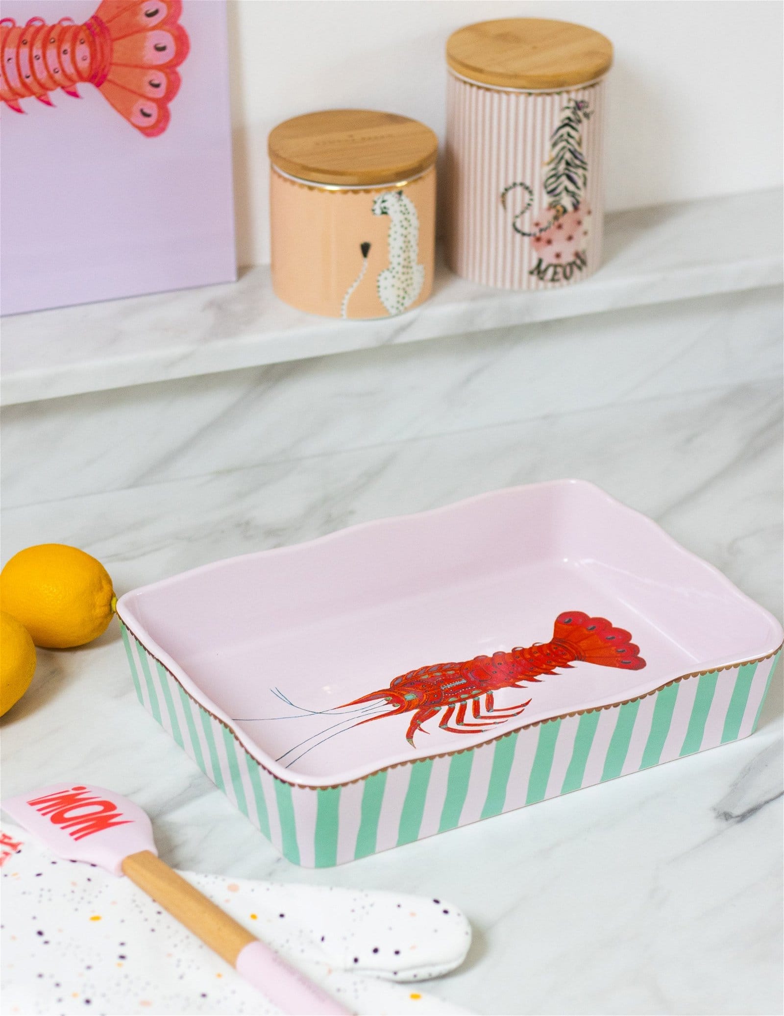 Lobster serving dish