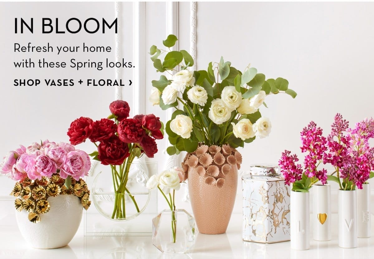 shop vases and floral