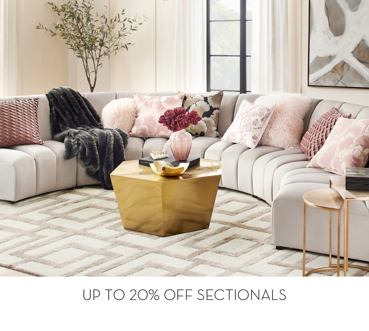 Up To 20 Percent Off Sectionals