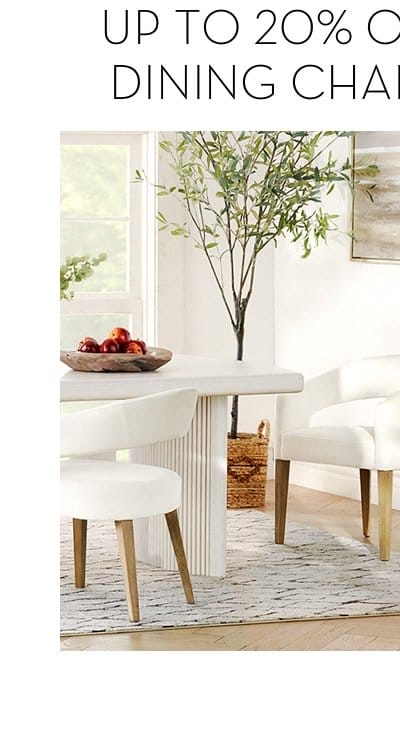 Up To 20 Percent Off Dining Chairs