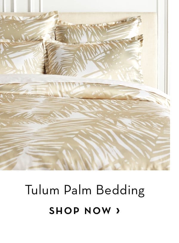 Tulum Palm Bedding