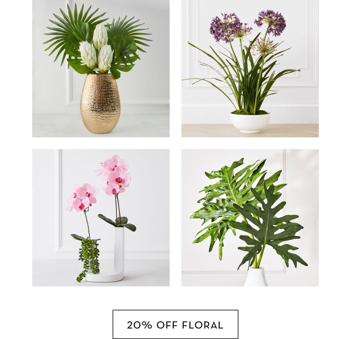 20% off Floral