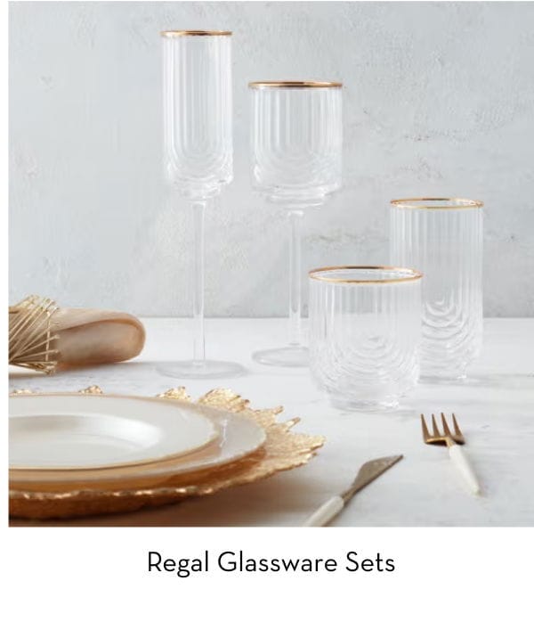 Regal Glassware Sets