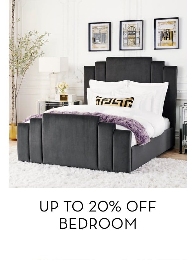 Up to 20 Percent Off Bedroom
