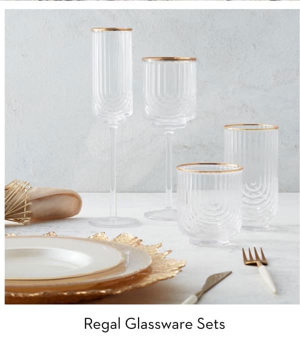 Regal Glassware Sets