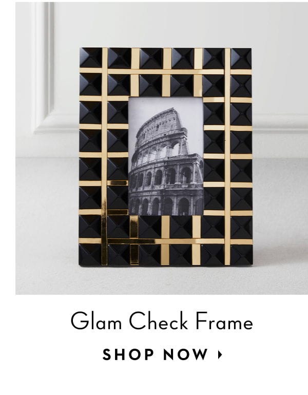 Glam Check Frame