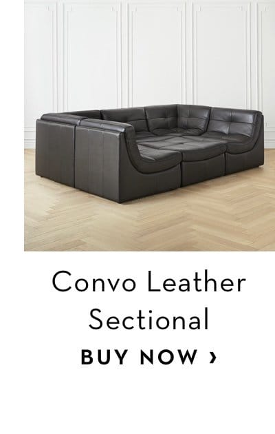 Convo Leather Sectional