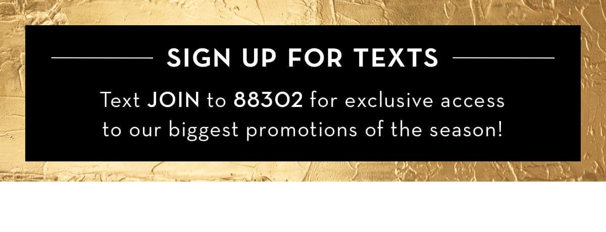 Sign Up For Texts