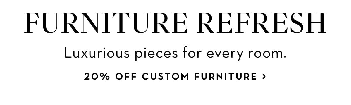Furniture Refresh Shop the Sale