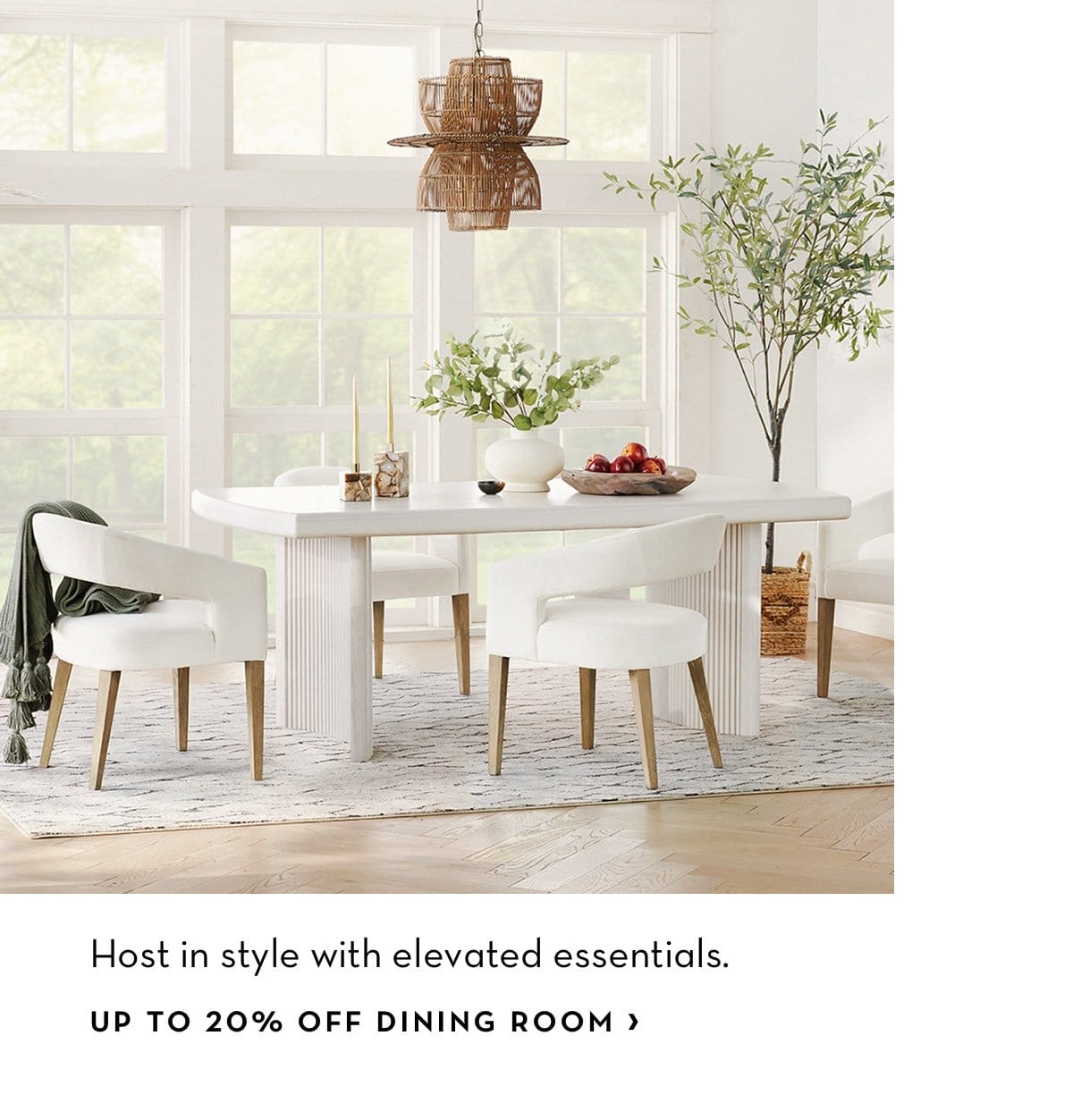 Up to 20 Percent off Dining Room