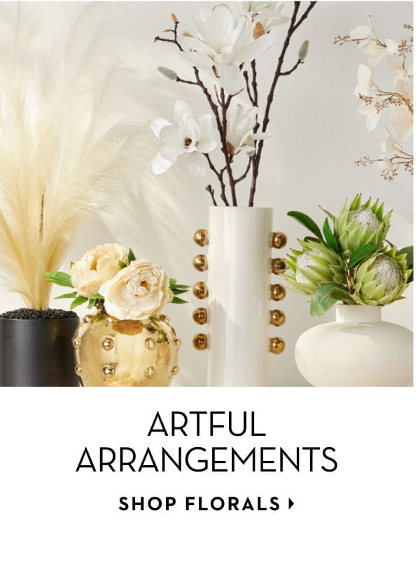 Artful Arrangements: Shop Florals