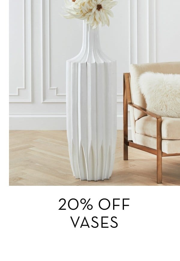 20 Percent Off Vases