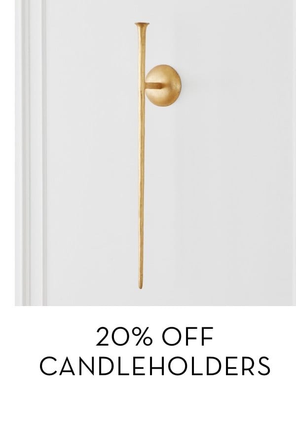 20 Percent Off Candleholders