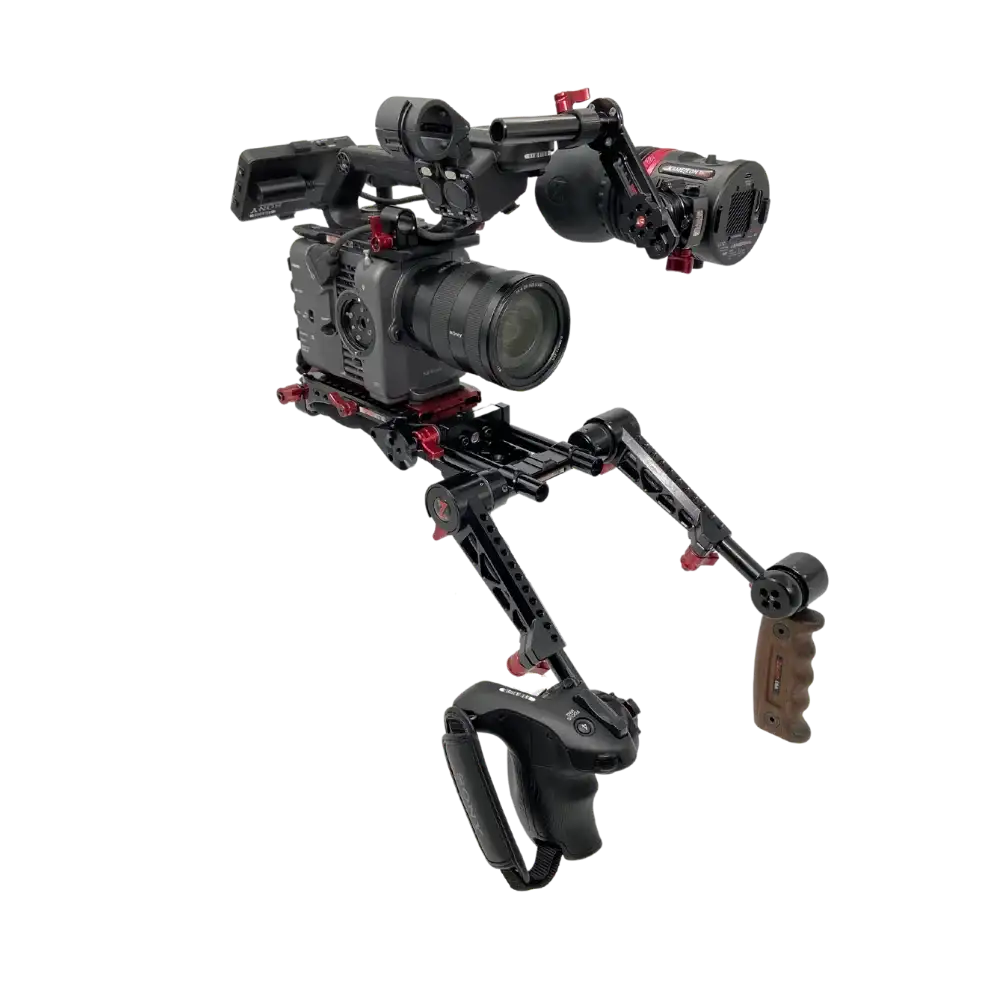 Image of Sony FX6 Recoil Rig with Dual Trigger Grips