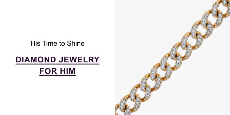 Diamond Jewelry For Him >