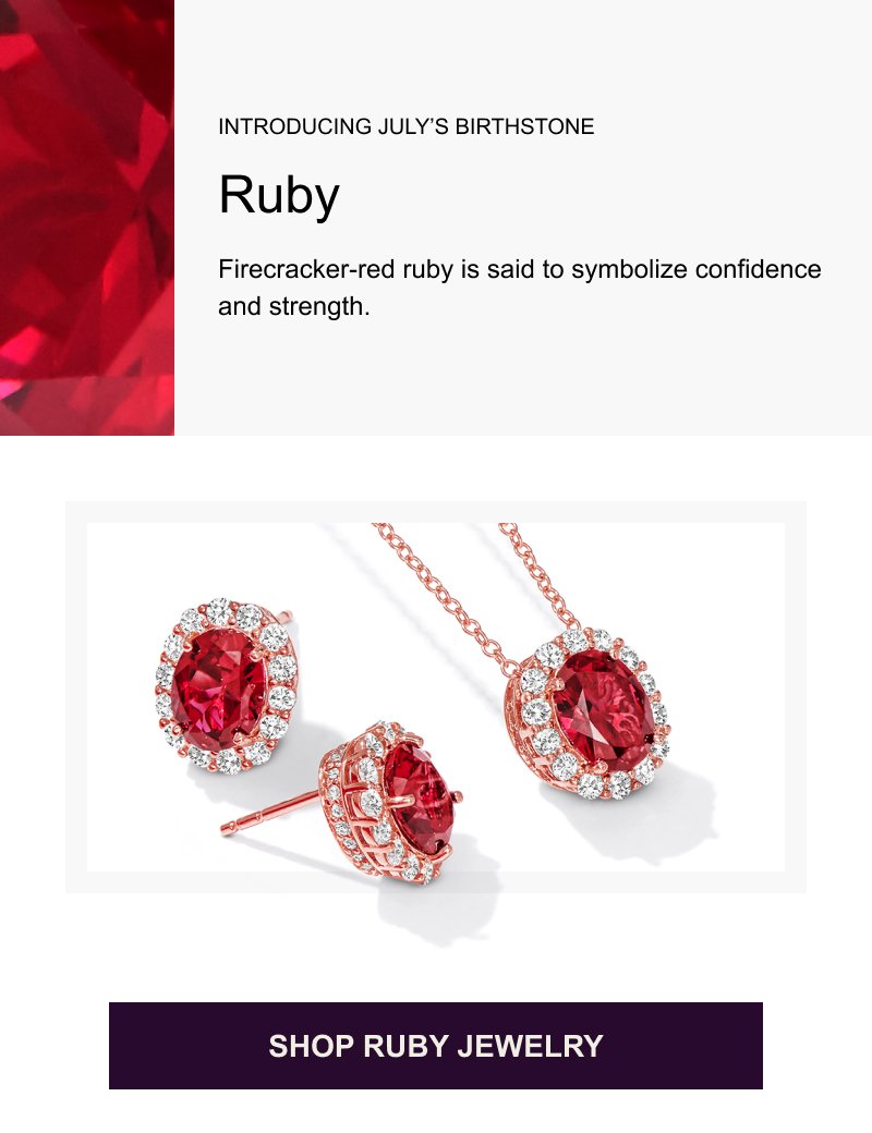 Shop Ruby Jewelry >