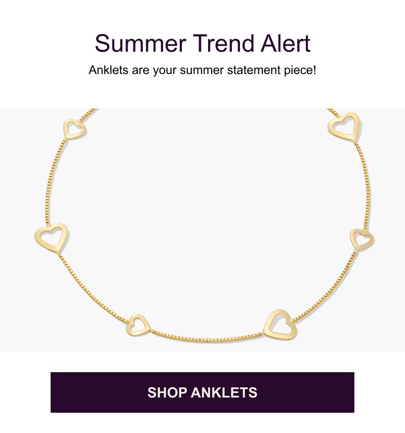 Shop Anklets >