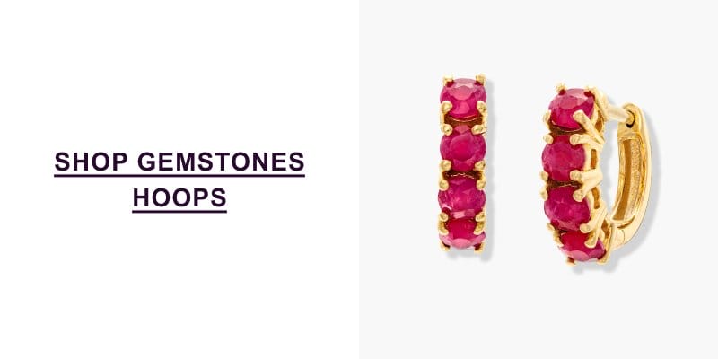 Shop Gemstone Hoops >