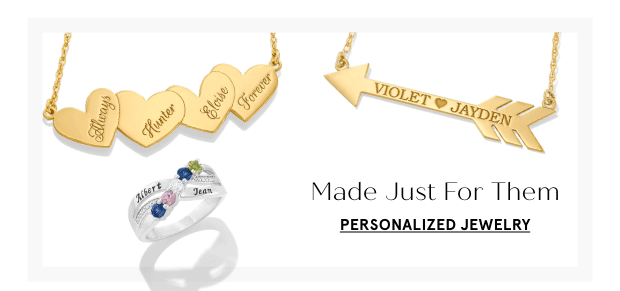 Personalized Jewelry >