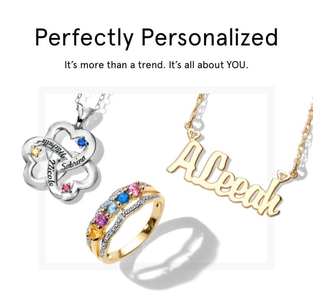 Shop All Personalized Jewelry >