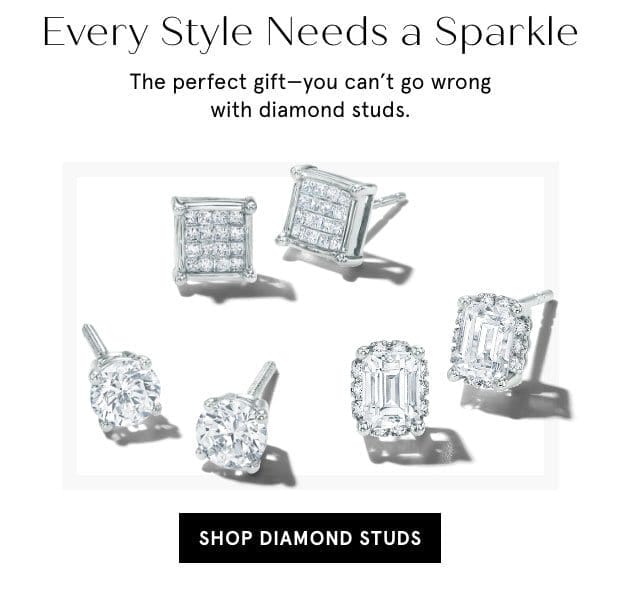 Shop Diamond Studs >