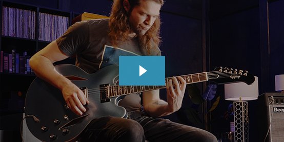 Listen to the new Epiphone Dave Grohl DG-335 in our exclusive video!