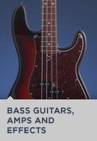 Bass Guitars, Amps and Effects