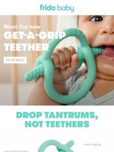 NEW DROP ✊ Get a grip on teething