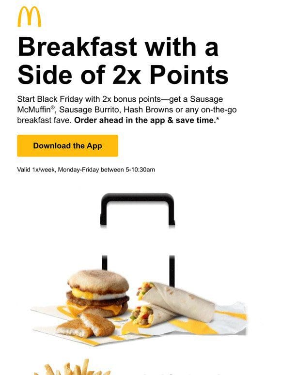 Black Friday x McD’s deals