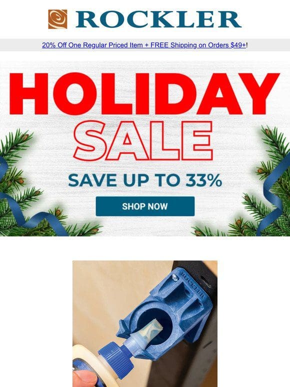 There’s still time to save on the Holiday Sale + 20% OFF 1 Item