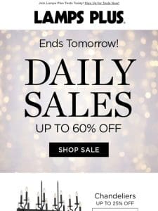 Don’t Wait! Up to 60% Off