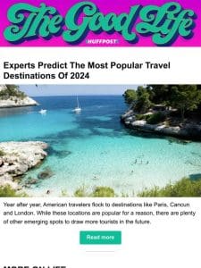 Experts predict the most popular travel destinations of 2024