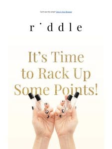 Last day of the Double Points Event