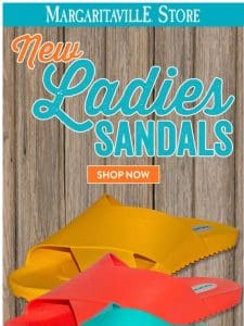 New Margaritaville Ladies Sandals