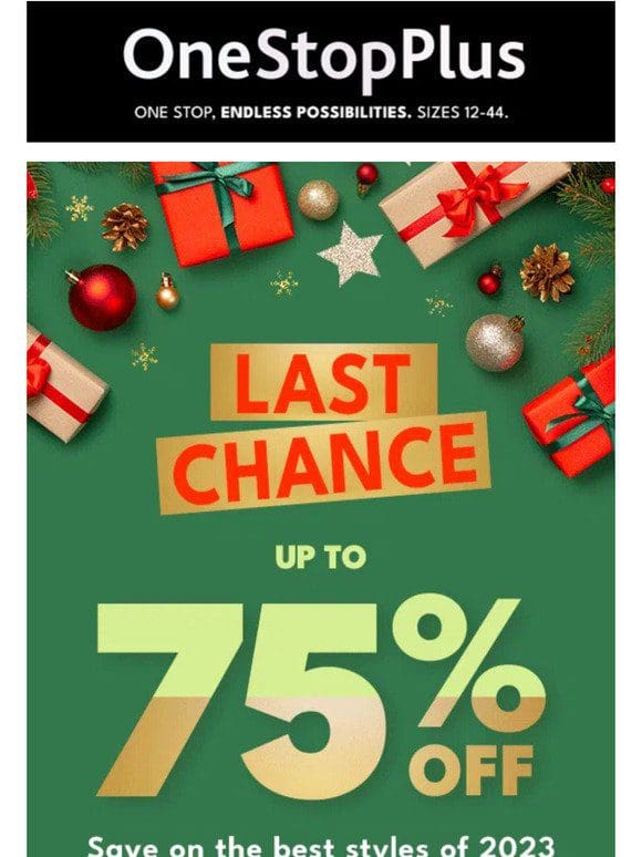 WARNING: It’s your LAST CHANCE!