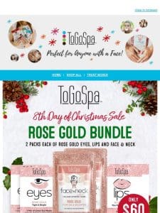 8th Deal of December!! Rose Gold BUNDLE! Only $60! Regularly $84.