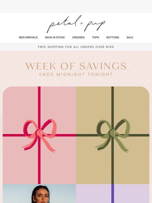 Have You Unwrapped These Savings?