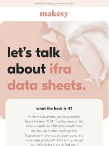 what the heck is an IFRA?