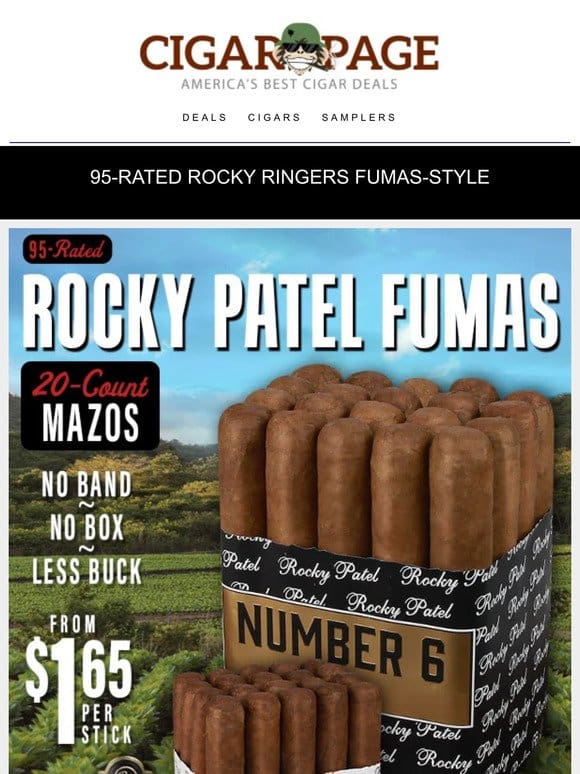 $1.65 Rocky Patels