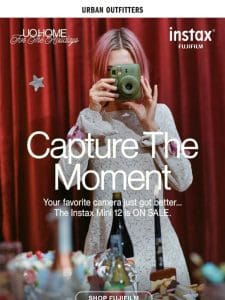 $10 OFF Fujifilm INSTAX MINI 12