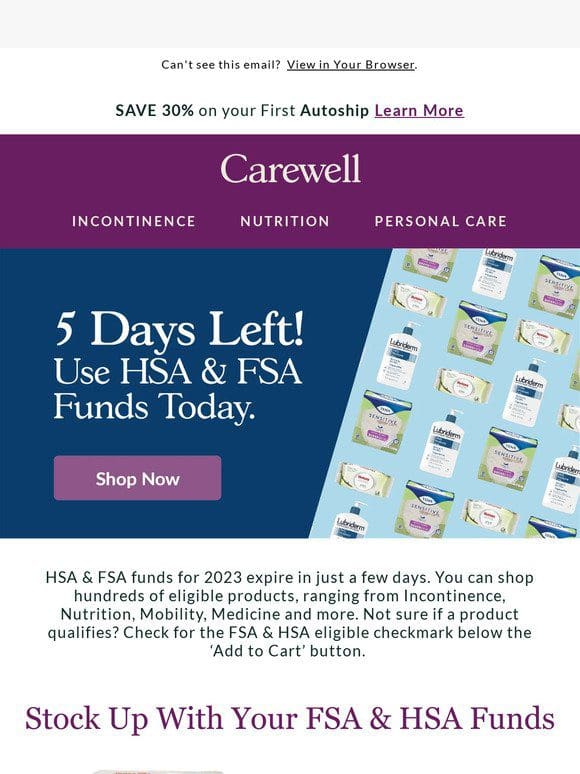 10 great FSA & HSA eligible products to shop now