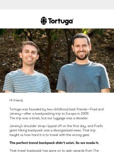 $100 Off Tortuga’s Best Travel Gear