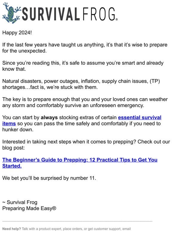 12 practical prepping tips for beginners
